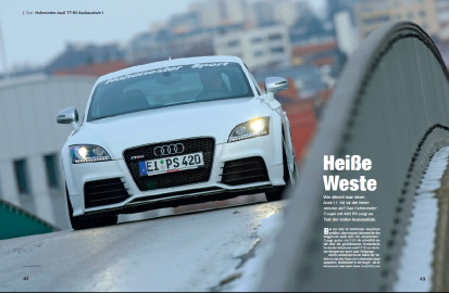 HPerformance optimiert den Audi TT RS (8J): Endlich ein TT (fast) nur für  die Rennstrecke